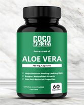 COCO MUSCLES Aloe Vera Capsules 750 mg