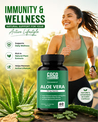 COCO MUSCLES Aloe Vera Capsules 750 mg