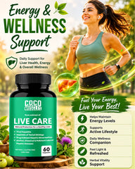 COCO MUSCLES Liver Care Capsules