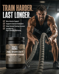 COCO MUSCLES Pre Workout Powder for Men | Delicious Guava Flavour | Advanced Performance Formula with L-Arginine, L-Citrulline, Beta-Alanine, Taurine, BCAAs & Caffeine | For Energy, Focus, Endurance, Muscle Pumps