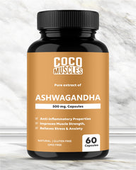 COCO MUSCLES Ashwagandha Capsules 500 mg