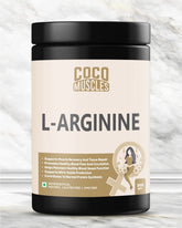COCO MUSCLES L-Arginine Powder for Women | Supports Workout Performance, Blood Flow & Stamina | Pre-Workout Amino Acid for Energy, Recovery & Active Lifestyle