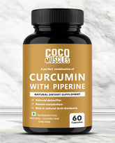 COCO MUSCLES Curcumin & Piperine Capsules