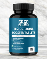 COCO MUSCLES Testosterone Support Tablets for Men