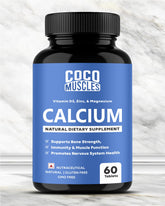 COCO MUSCLES Calcium Tablets with Magnesium, Zinc & Vitamin D3