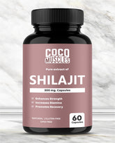 COCO MUSCLES Shilajit Capsules 500 mg