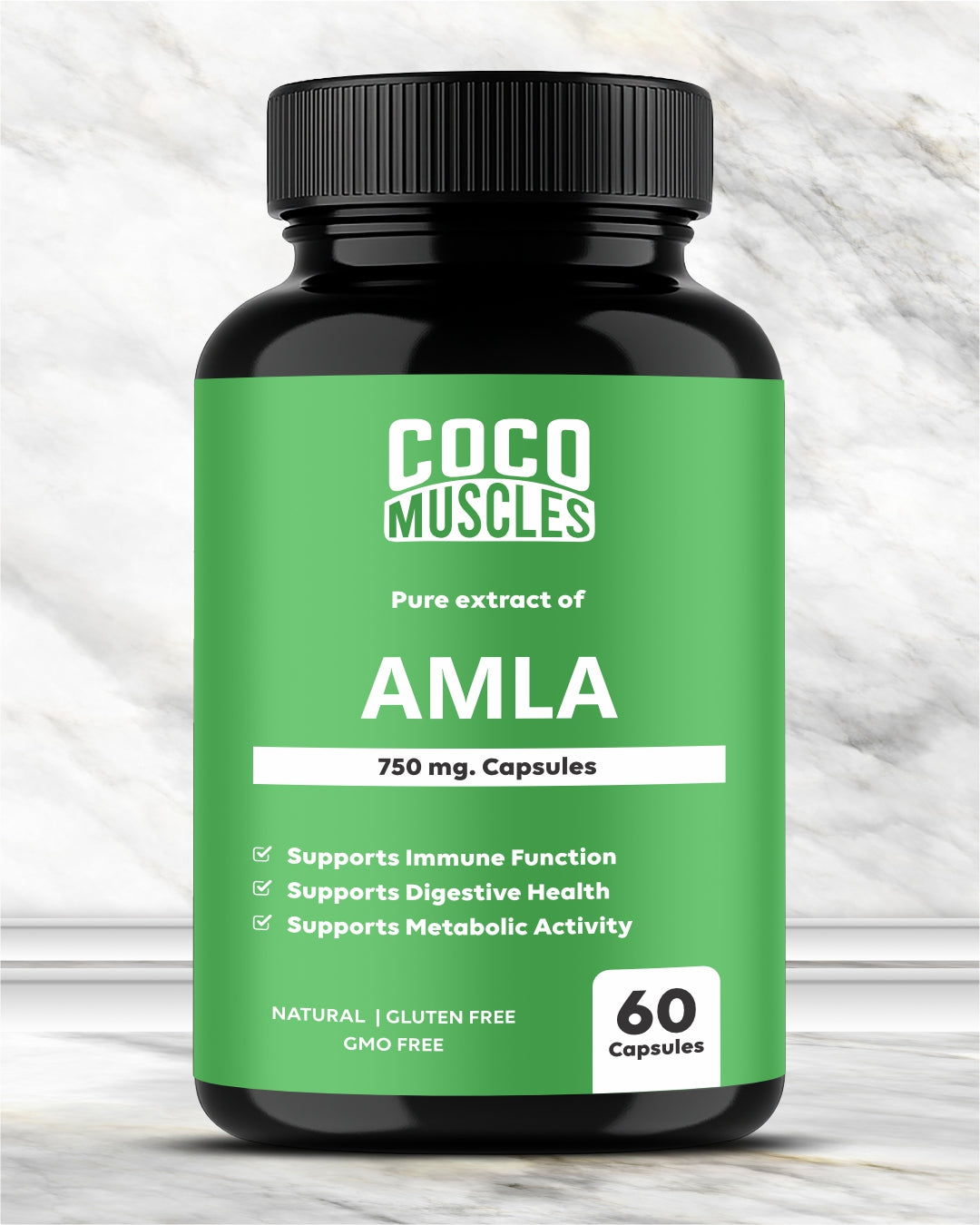 COCO MUSCLES Amla Capsules 750 mg