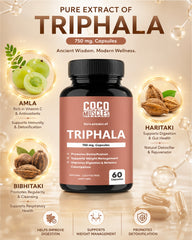 COCO MUSCLES Triphala Capsules 750 mg