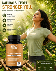COCO MUSCLES Ashwagandha Capsules 500 mg