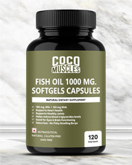 COCO MUSCLES Fish Oil 1000mg Softgels