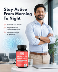 COCO MUSCLES Prebiotic & Probiotics Capsules