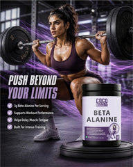 COCO MUSCLES Beta Alanine Powder | Specially designed for Women | Pre-Workout Endurance & Performance Support | Helps Reduce Muscle Fatigue | Improves Workout Stamina | Unflavoured Fitness Supplement for Women