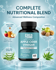 COCO MUSCLES Apple Cider Vinegar Tablets