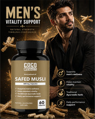 COCO MUSCLES Safed Musli Capsules 600 mg