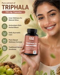 COCO MUSCLES Triphala Capsules 750 mg