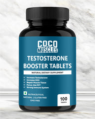COCO MUSCLES Testosterone Support Tablets for Men