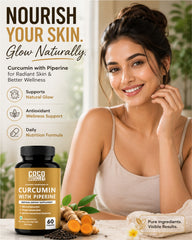 COCO MUSCLES Curcumin & Piperine Capsules