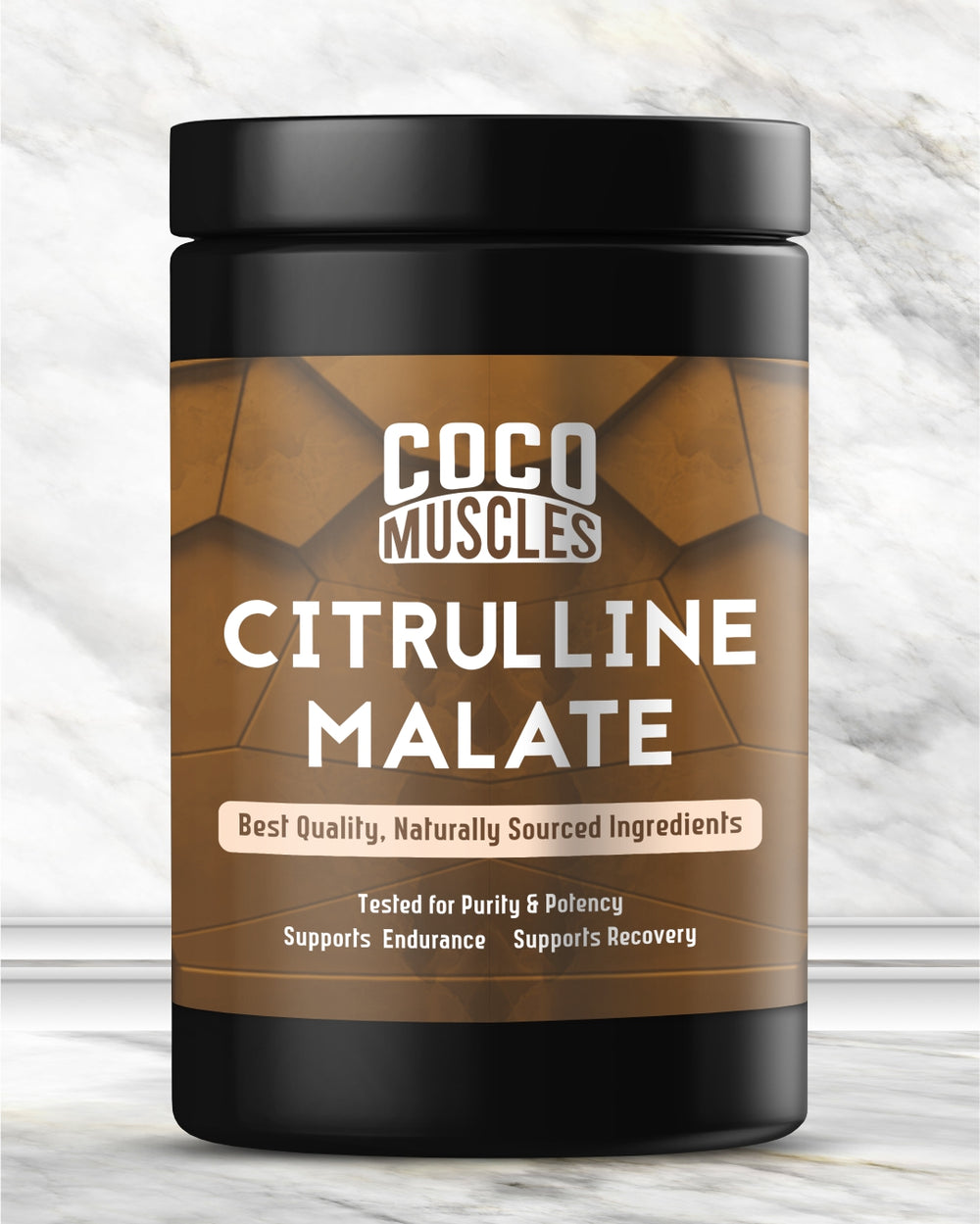 COCO MUSCLES Citrulline Malate Powder for Men | Pre Workout Nitric Oxide Booster for Men | Supports Blood Flow, Muscle Pump, Strength, Endurance, Muscle Performance  & Recovery