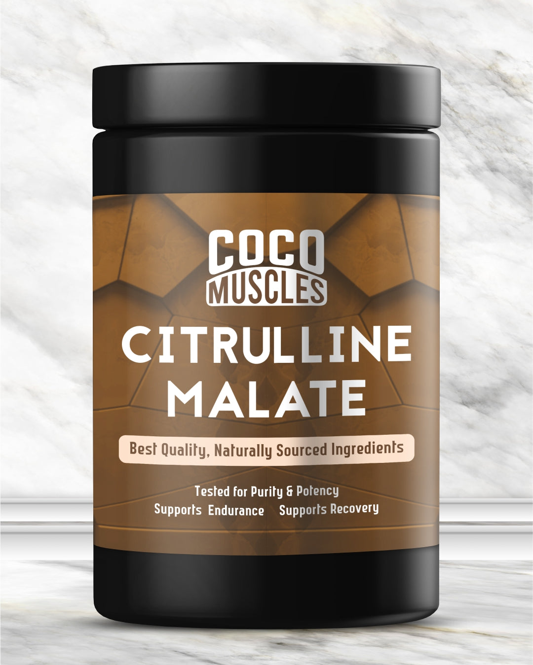 COCO MUSCLES Citrulline Malate Powder for Men | Pre Workout Nitric Oxide Booster for Men | Supports Blood Flow, Muscle Pump, Strength, Endurance, Muscle Performance  & Recovery