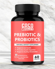 COCO MUSCLES Prebiotic & Probiotics Capsules