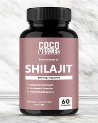 COCO MUSCLES Shilajit Capsules 500 mg